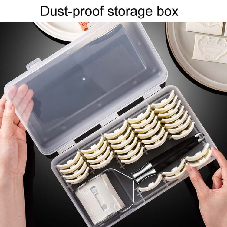 Multifunctional Roller Cookie Mold Stainless Steel Magnetic Replaceable DIY Animal Car Baking Tool