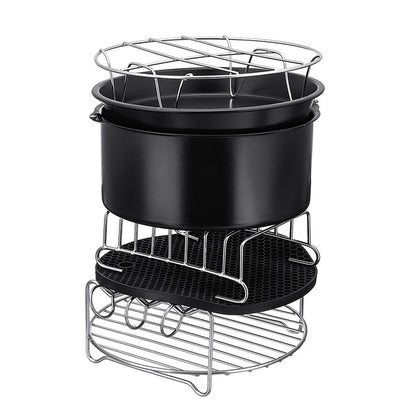 12 PCS Air Fryer Accessories Round Accessories for 5.3QT-6.8QTup