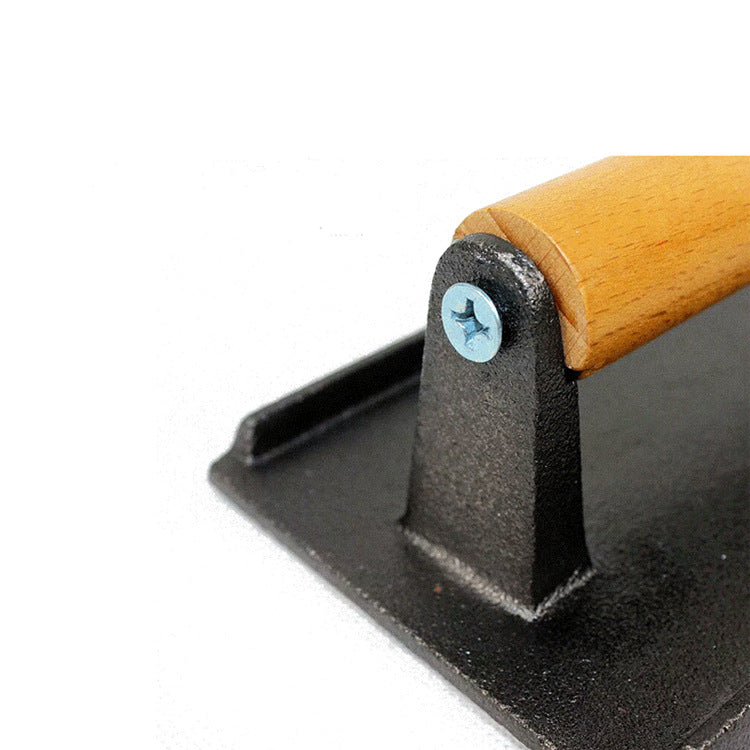 Heavy-Duty Cast Iron Grill Burger Press