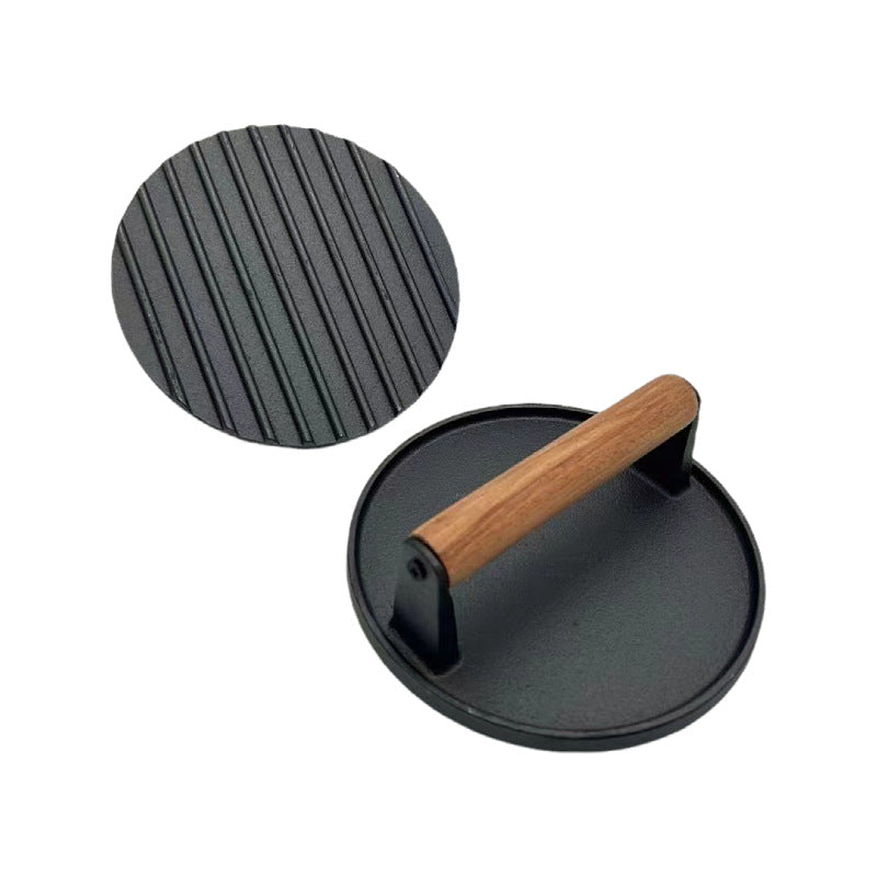 Heavy-Duty Cast Iron Smash Bacon Press