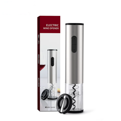 Electric Wine Opener with Foil Cutter Multifunctional Automatic Wine Bottle Corkscrew