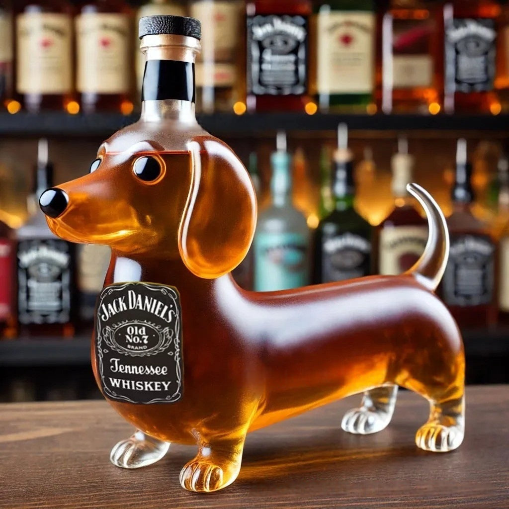 Animal Whiskey Glass Decanter for Bar Home Office Decor