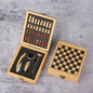 Wine Opener Gift Set with Chess Board