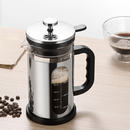 Borosilicate Glass Stainless Steel Brewer