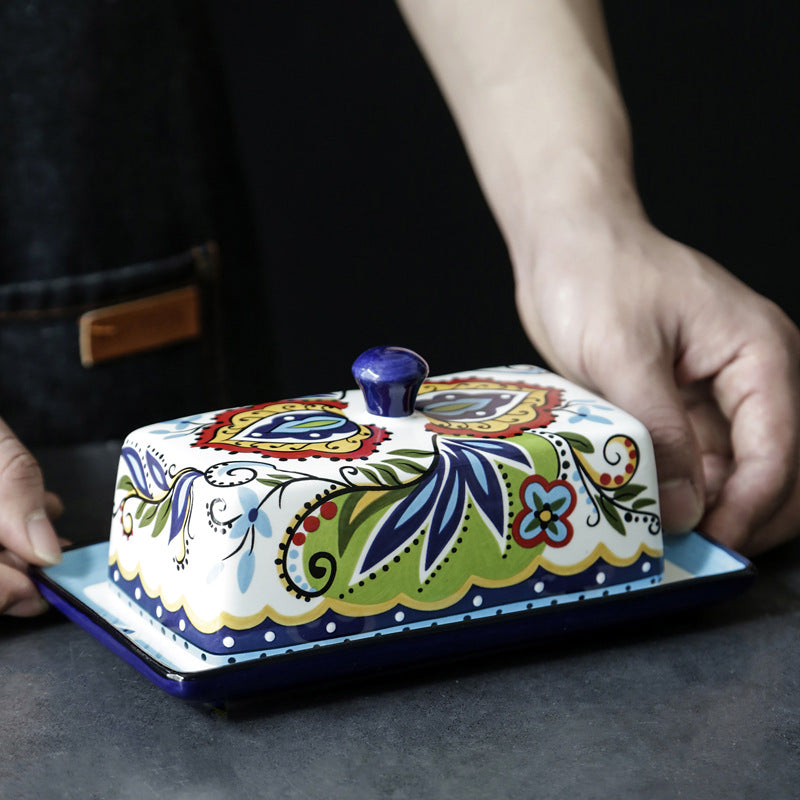 Ceramic Butter Dish With Lid