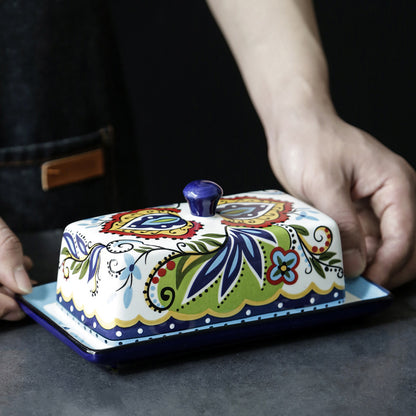 Ceramic Butter Dish With Lid