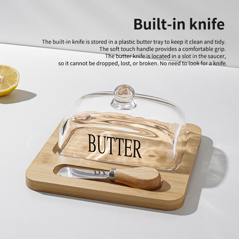 Butter Dish with Lid for Countertop