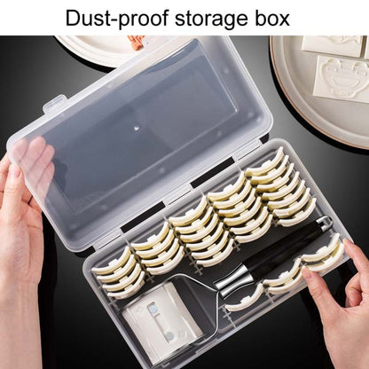 Multifunctional Roller Cookie Mold Stainless Steel Magnetic Replaceable DIY Animal Car Baking Tool