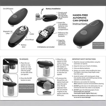 Hands Free Can Opener