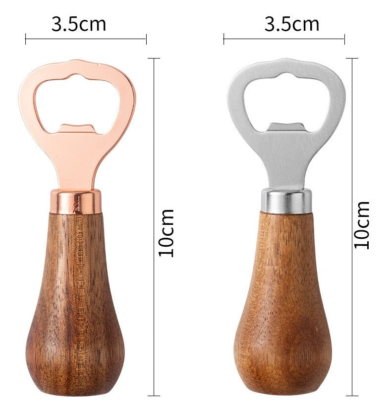 Acacia Wood Beer Bottle Opener