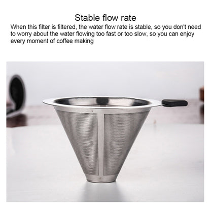 glass pour over coffee pot with stainless steel filter for small kitchens