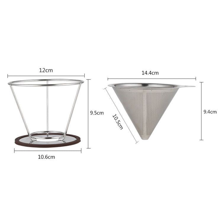 stainless steel pour over coffee filter for coffee enthusiasts